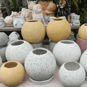 Maceta Olla - Cemento